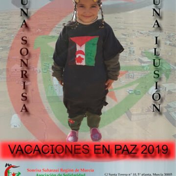 vep-2019 Cope Jumilla: SONRISA SAHARAUI BUSCA A FAMILIAS PARA EL PROGRAMA VACACIONES EN PAZ