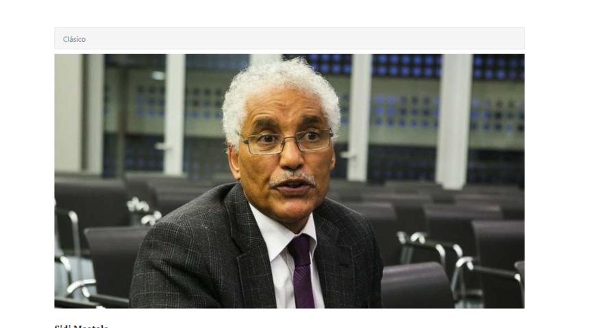 Mohamed Sidati en el Parlamento francés: «Si no fuera por el papel del Estado francés, el conflicto en el Sáhara Occidental habría sido solucionado de hace mucho tiempo»