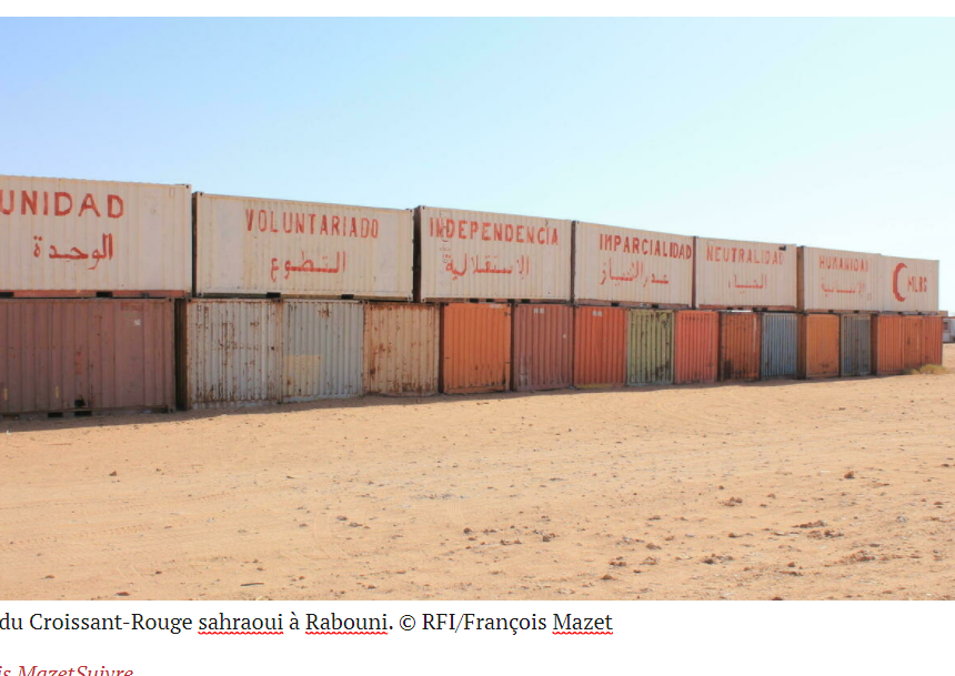 Sahara occidental [5/5]: le Croissant-Rouge sahraoui, ligne de vie des réfugiés – Reportage Afrique RFI