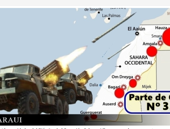 GUERRA EN EL SAHARA | Parte de Guerra Nº 350