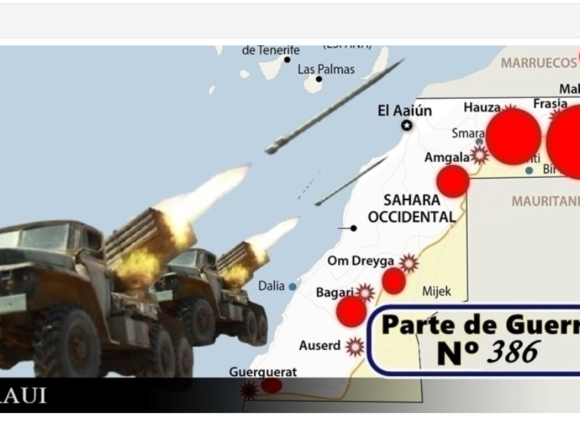 GUERRA EN EL SAHARA | Parte de Guerra Nº 386