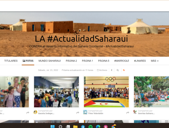 ¡SAHARA OCCIDENTAL! BOLETÍN de últimas noticias del 23 de julio de 2022