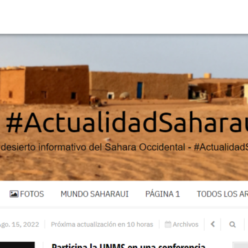 ¡LA ACTUALIDAD SAHARAUI! Las noticias del 15 de agosto de 2022