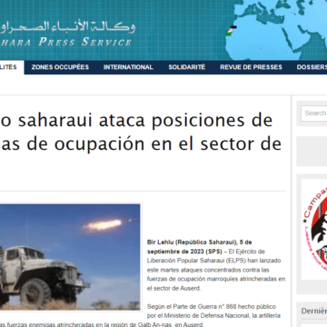 wertfgyhjk El ejército saharaui ataca posiciones de las fuerzas de ocupación en el sector de Auserd | Sahara Press Service