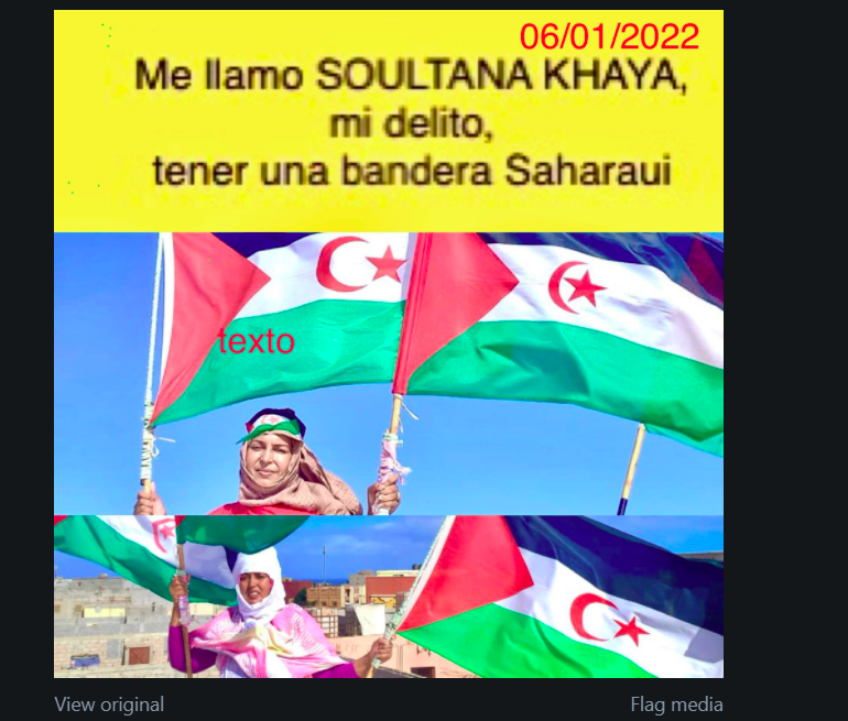 ¡LA ACTUALIDAD SAHARAUI! 7 de enero de 2022 ?? ?? ??