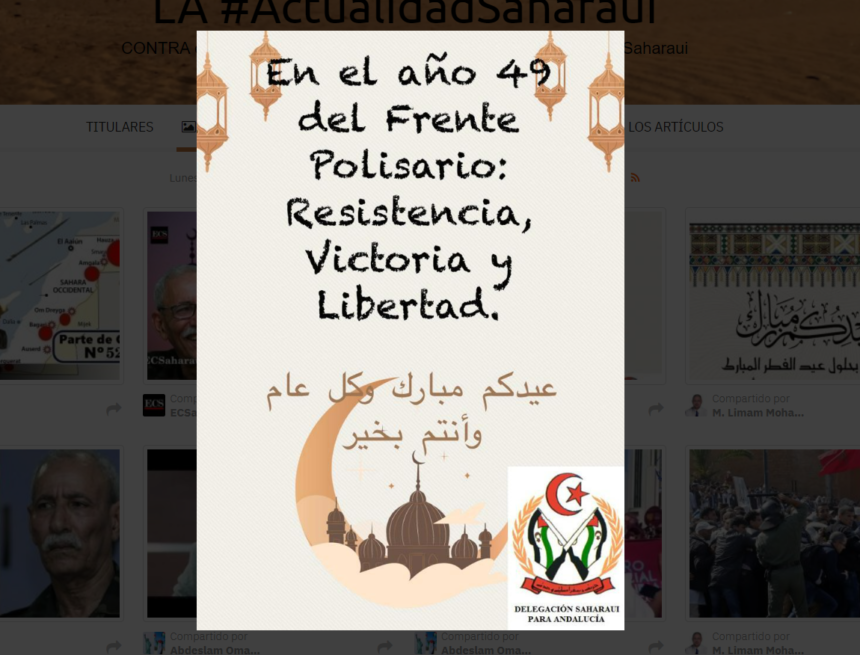 ¡LA ACTUALIDAD SAHARAUI! Las noticias del 2 de mayo de 2022