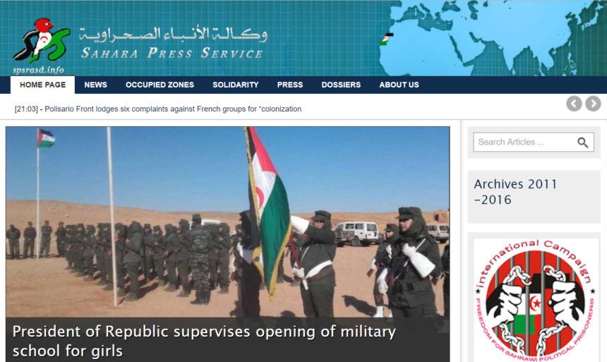 Latest news – 20/10/2018 – Sahara Press Service