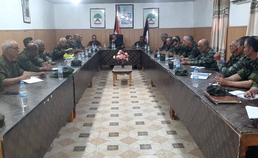 El Estado Mayor satisfecho con el Gran desfile de la unidades del ELPS en Cincuentenario del Estallido de la Lucha Armada | Sahara Press Service