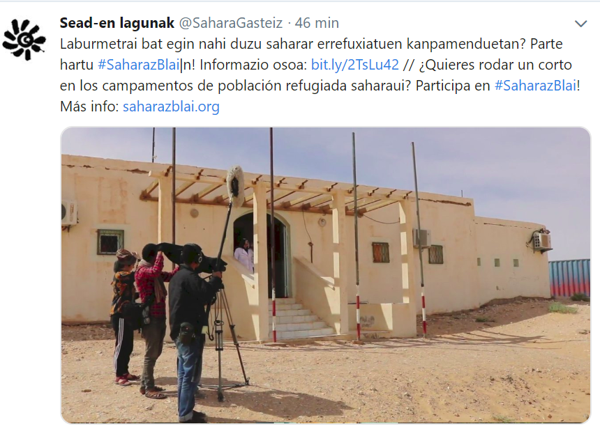 Tuits #SaharaOccidental 2019: @SaharaGasteiz – #SaharazBlai (7 de enero)