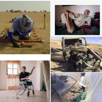 Presencia saharaui en la #OsloRevCon por un mundo libre de minas #MineFreeWorld