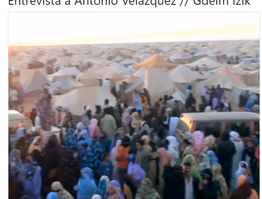 Sáhara Occidental en TV CUBANA // Entrevista a Antonio Velázquez // Gdeim Izik