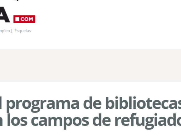 Bubisher, el programa de bibliotecas más valorado en los campos de refugiados
