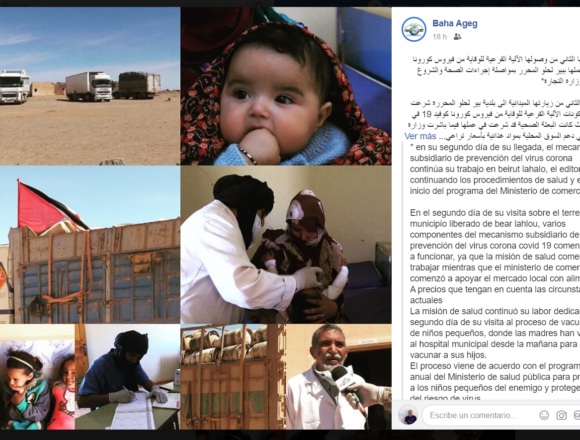 ¡ÚLTIMAS noticias contra el desierto informativo del Sahara Occidental!