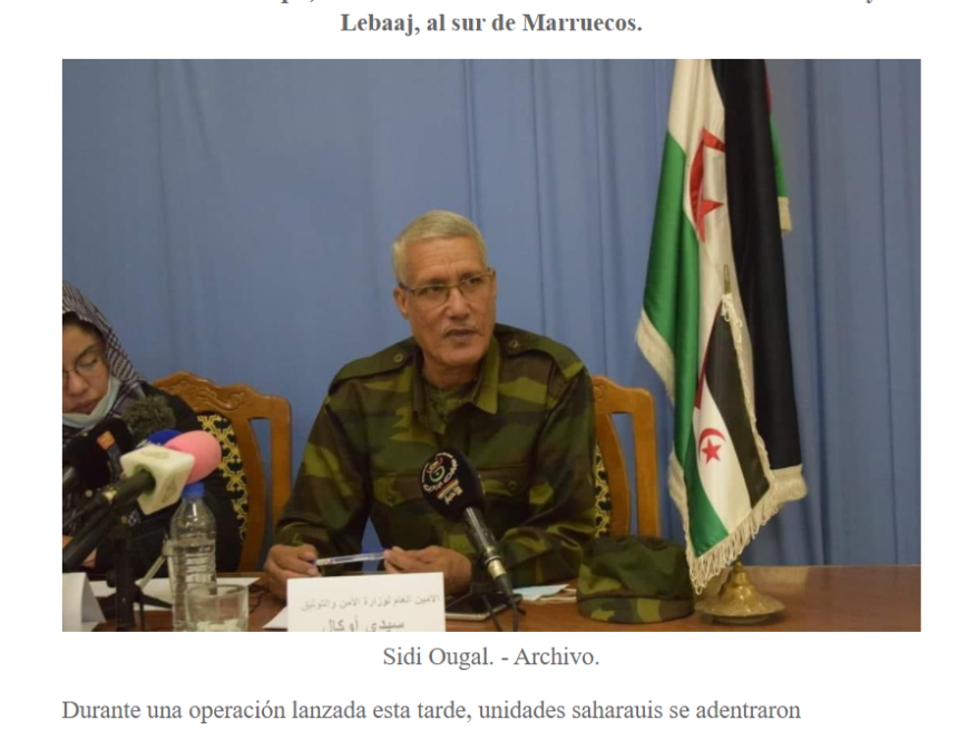 La #ActualidadSaharaui: 22 de enero de 2021 ??