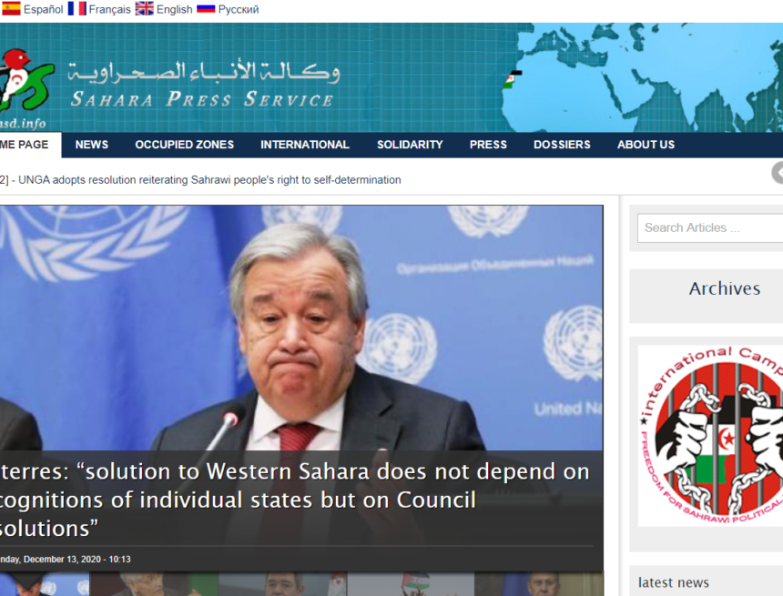 TRUMP’S DECISION – latest news | Sahara Press Service