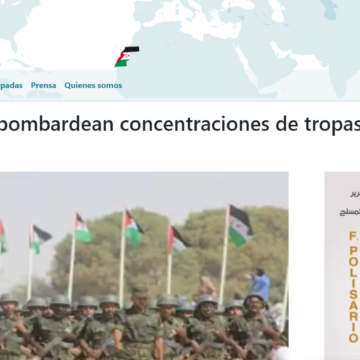 Fuerzas saharauis bombardean concentraciones de tropas marroquíes en MAHBES | Sahara Press Service (SPS)