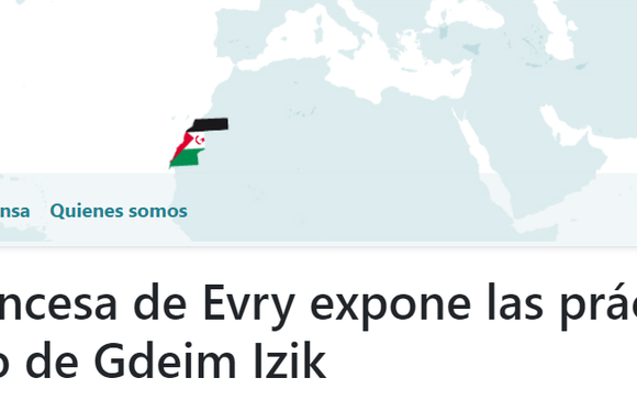 FRANCIA/ la ciudad francesa de Evry expone las prácticas represivas a las que se expone el Grupo de Gdeim Izik | Sahara Press Service (SPS)