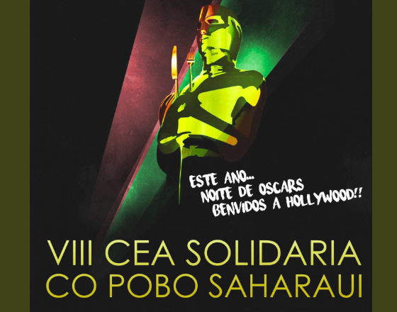Cea solidaria en apoio do Programa Vacacións en Paz. Santiago de Compostela.