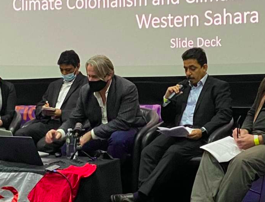 Por primera vez, el Frente POLISARIO participa en una cumbre climática