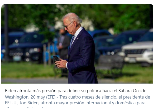 Biden afronta más presión para definir su política hacia el Sáhara Occidental – Agencia EFE