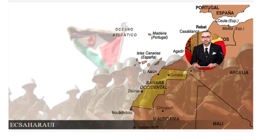 El líder religioso y monarca marroquí, Mohamed VI, declara que Marruecos no mantendrá relaciones comerciales con quienes no reconozcan el Sáhara Occidental como marroquí