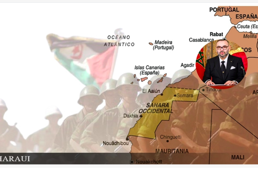 El líder religioso y monarca marroquí, Mohamed VI, declara que Marruecos no mantendrá relaciones comerciales con quienes no reconozcan el Sáhara Occidental como marroquí