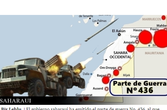 GUERRA EN EL SAHARA | Parte de Guerra Nº 436