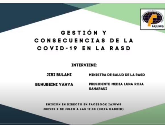 Conferencia sobre impacto de la COVID-19 sobre la población saharaui – Rasd-tv En Español – Tv saharaui-