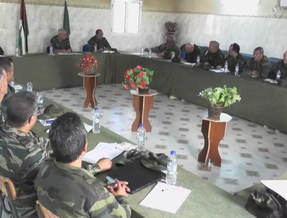 1699214060627731-0 Presidente saharaui preside reunión del Estado Mayor General del Ejército