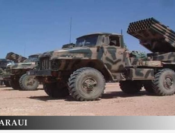 1699738296375985-0 GUERRA EN EL SAHARA | Ejército Saharaui efectúa un ataque con misiles contra emplazamientos marroquíes en Sáhara Occidental