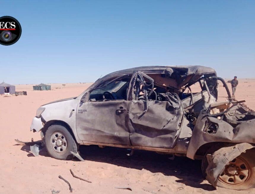 1700253637891286-0 Dos ataques marroquís con drones contra civiles en el norte del Sáhara Occidental en las últimas horas