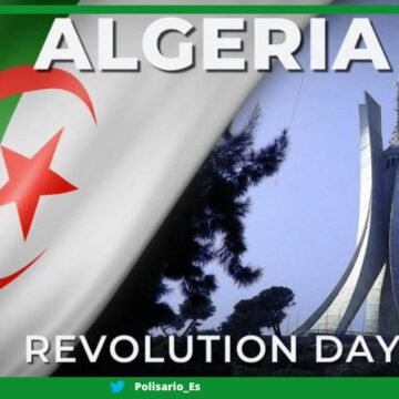 Mensaje del Delegado del Frente POLISARIO en España con motivo del 69 Aniversario de la Revolución del 1 de Noviembre de Argelia