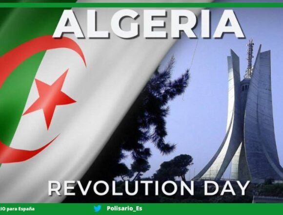 Mensaje del Delegado del Frente POLISARIO en España con motivo del 69 Aniversario de la Revolución del 1 de Noviembre de Argelia
