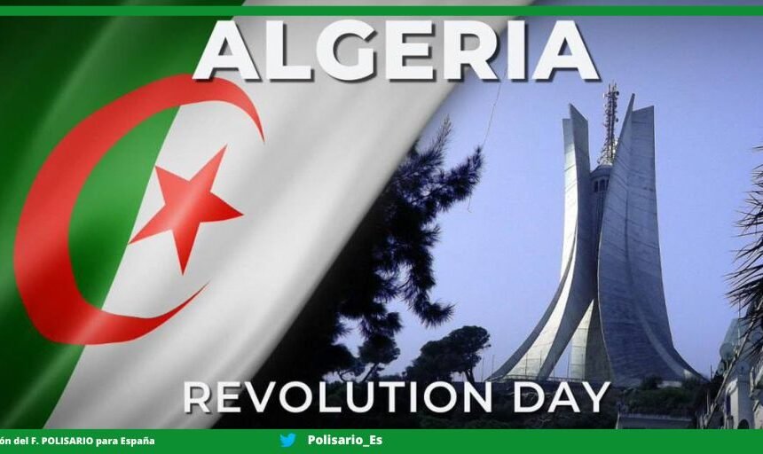 Mensaje del Delegado del Frente POLISARIO en España con motivo del 69 Aniversario de la Revolución del 1 de Noviembre de Argelia