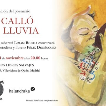 Kalandraka – Libros para soñar | LIMAM BOISHA PRESENTA «YA CALLÓ LA LLUVIA» EN VILLAVICIOSA DE ODÓN