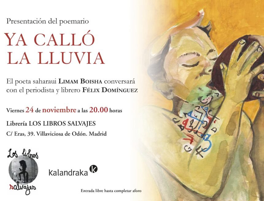 Kalandraka – Libros para soñar | LIMAM BOISHA PRESENTA «YA CALLÓ LA LLUVIA» EN VILLAVICIOSA DE ODÓN