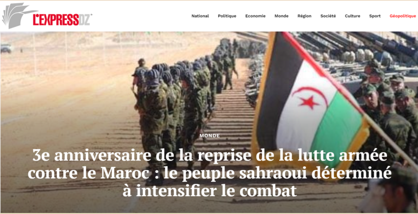 GUERRA DEL SAHARA | El pueblo saharaui decidido a intensificar la lucha armada, al cumplirse el tercer año de la reanudación de la guerra contra Marruecos
