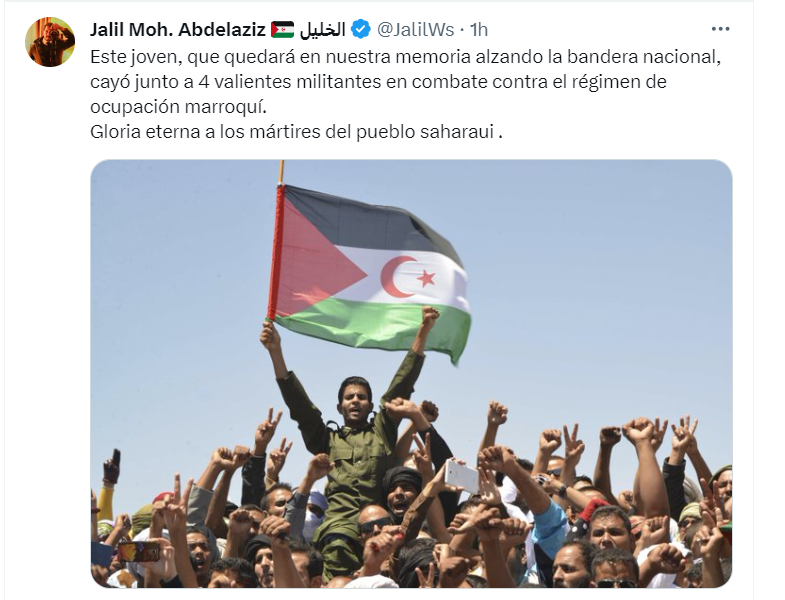 Noticias del SAHARA OCCIDENTAL – 21/11/2023 – La Actualidad Saharaui