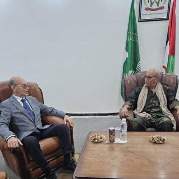 El Presidente de la República recibe al embajador ruso en Argel | Sahara Press Service (SPS)