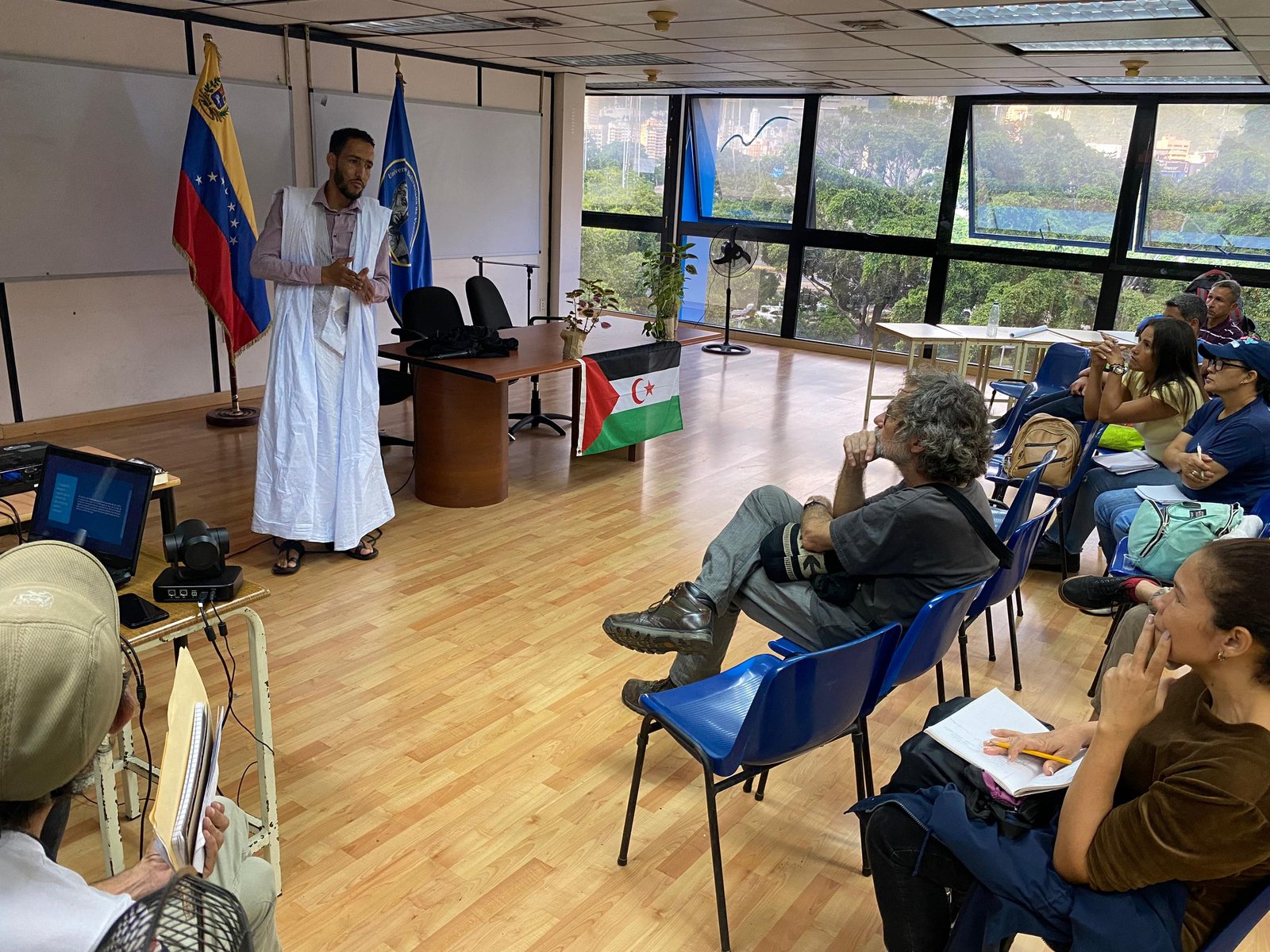 presentación de cortos de temática saharaui