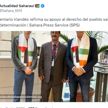 Parlamentario irlandés refirma su apoyo al derecho del pueblo saharaui a la autodeterminación | Sahara Press Service (SPS)