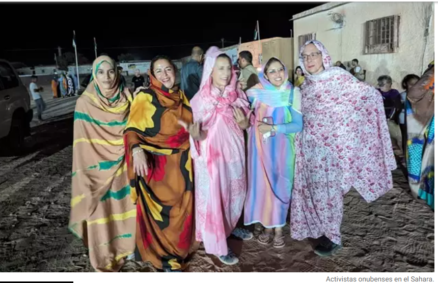 zxdfg Activistas onubenses participan en la II Marcha por el Sahara con el apoyo de Izquierda Unida
