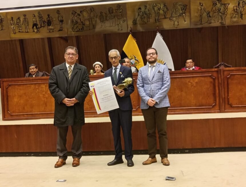 Confederación Nacional de Periodistas concede galardón a Embajador de la RASD en Ecuador | Sahara Press Service (SPS)