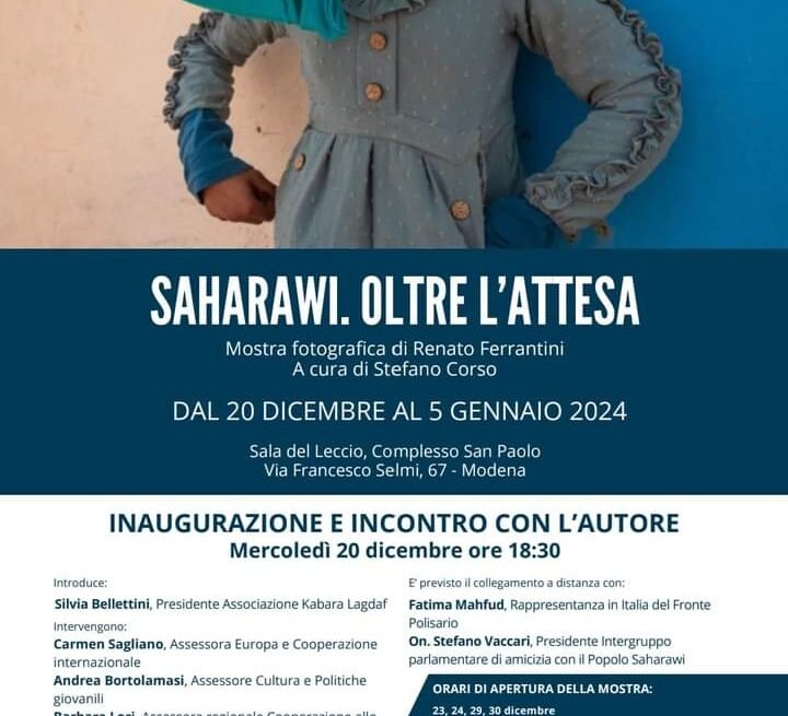 La ciudad italiana de Módena acoge Exposición fotográfica sobre la cuestión del Sáhara Occidental | Sahara Press Service (SPS)