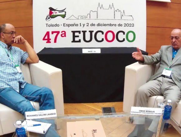 47 EUCOCO I Abdulah Arabi :”Nuestra exigencia a España es firme y contundente para que asuma sus responsabilidades “ | Sahara Press Service (SPS)