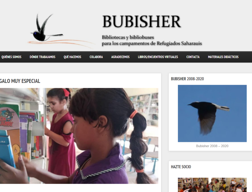 ¿Estás pensando qué regalarle a tu niño o niña saharaui por estas fechas? – Bubisher… UN REGALO MUY ESPECIAL