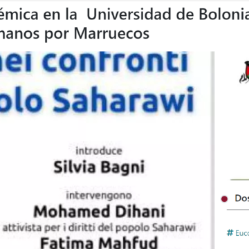 ITALIA/ sesión académica en la  Universidad de Bolonia aborda la violación de los derechos humanos por Marruecos | Sahara Press Service (SPS)