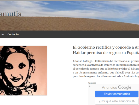 El Gobierno rectifica y concede a Aminetu Haidar permiso de regreso a España | Contramutis