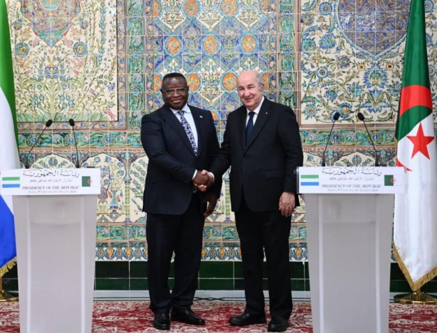 Algérie – Sierra Leone : ce qu’ont convenu Tebboune et Julius Maada Bio – TSAlgérie