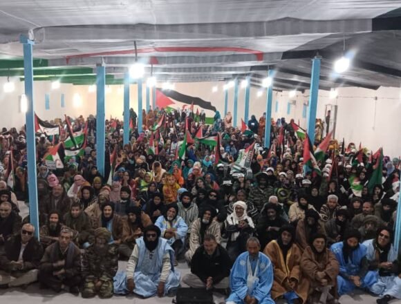 6a3b9d53-339b-4c92-aba9-51f0d2b99bff Mitin en Smara para mostrar solidaridad con el pueblo saharaui de las ZZ.OO | Sahara Press Service (SPS)